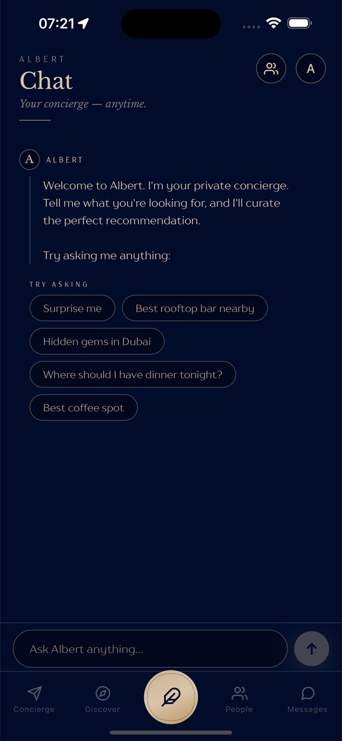 Ask Albert anything