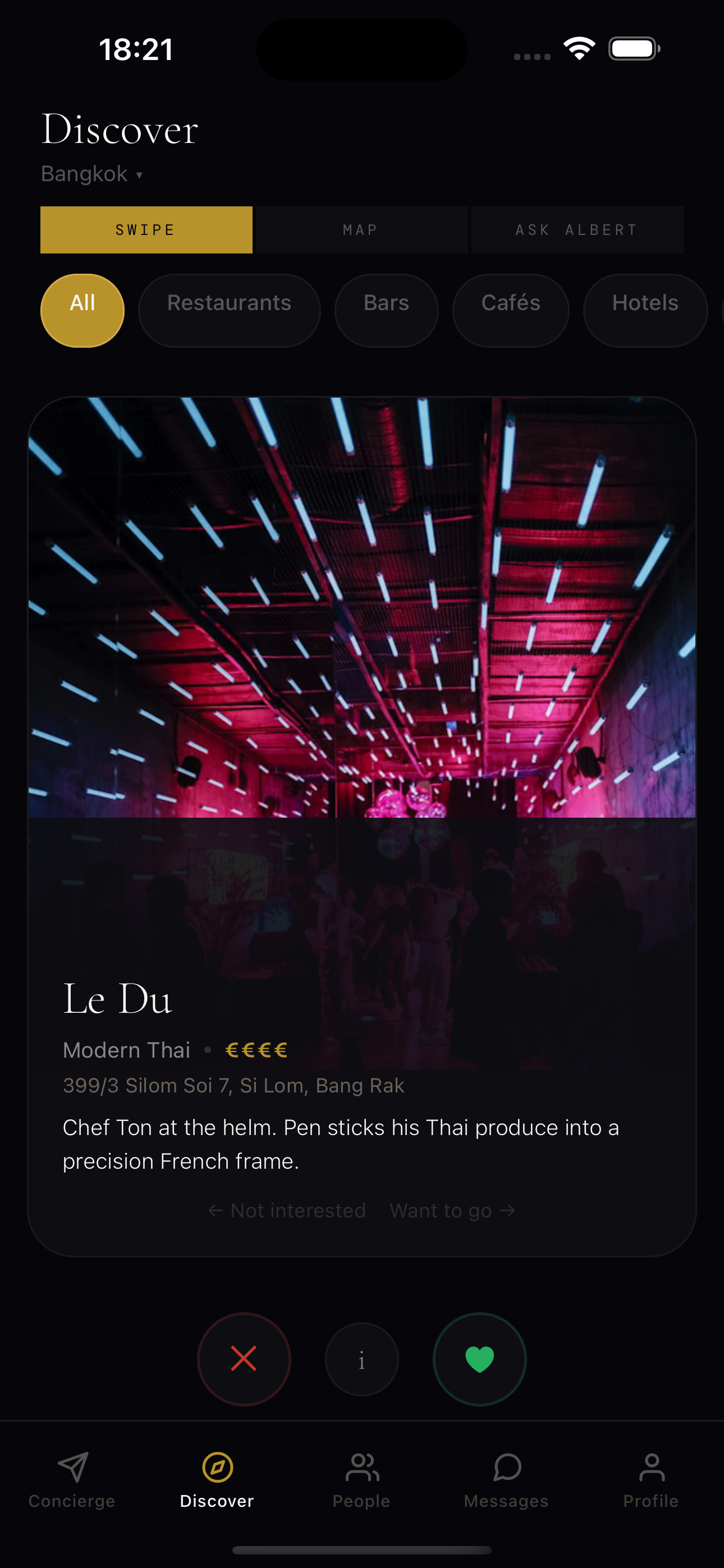 Discover — Le Du, Bangkok